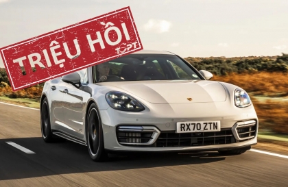 Triệu hồi Porsche Panamera có nguy cơ hoả hoạn